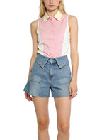 Fashionable Gentle Denim Shorts