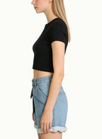 Women's Simple Basic Denim Shorts