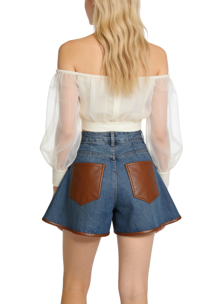Street Style Trendy & Casual Denim Shorts