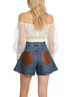 Street Style Trendy & Casual Denim Shorts