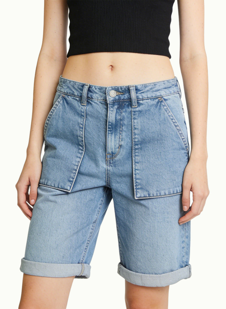 Women's Relaxed and Casual Denim Shorts
