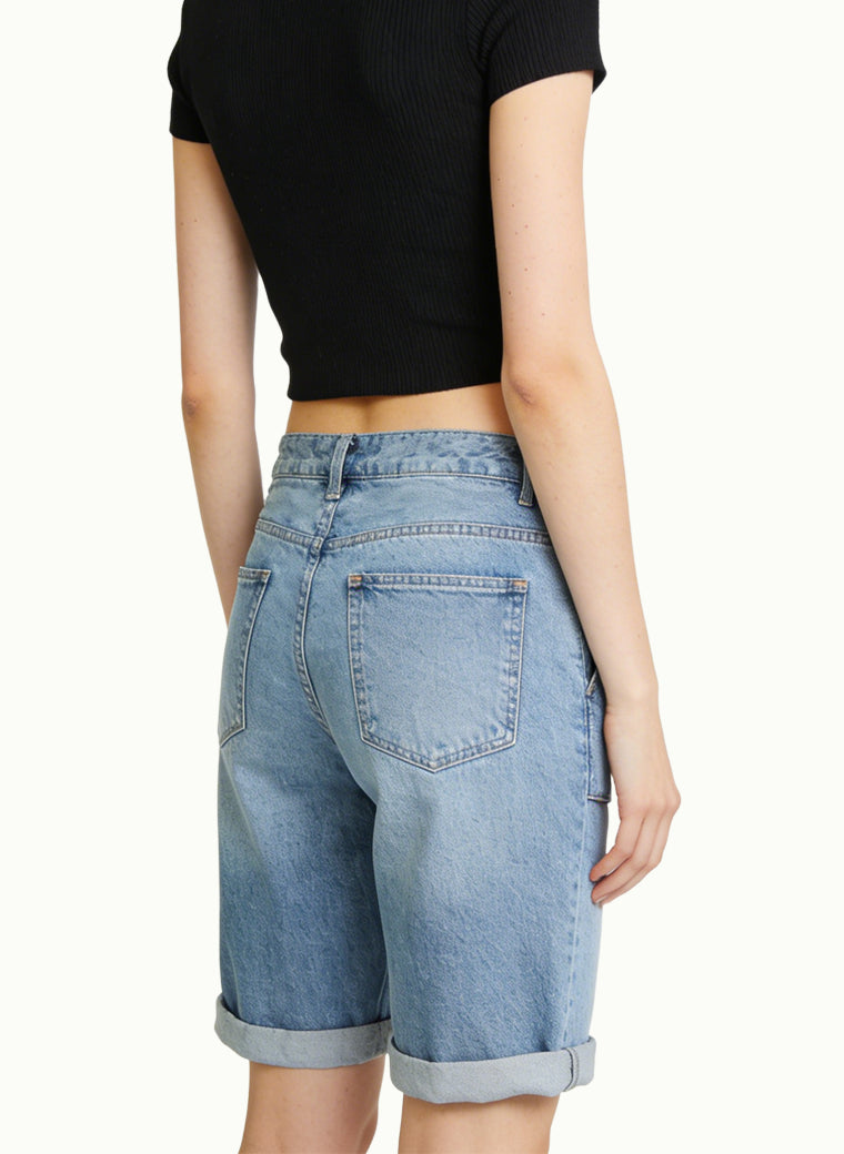 Women's Relaxed and Casual Denim Shorts