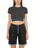 Women's Versatile Denim Shorts for Everyday Wear