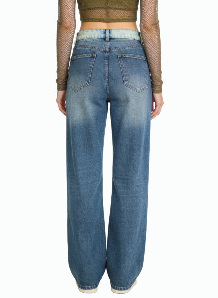 Women's Classic High-waist Jeans