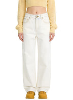 Women's High-waist Wide-leg Jeans