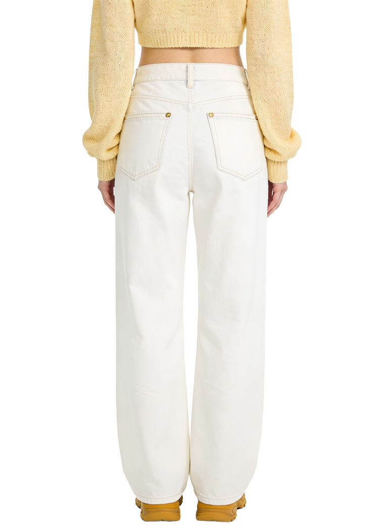 Women's High-waist Wide-leg Jeans