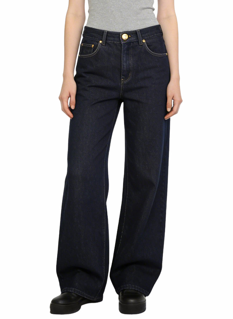 Women's Relaxed-fit High-waist Wide-leg Jeans
