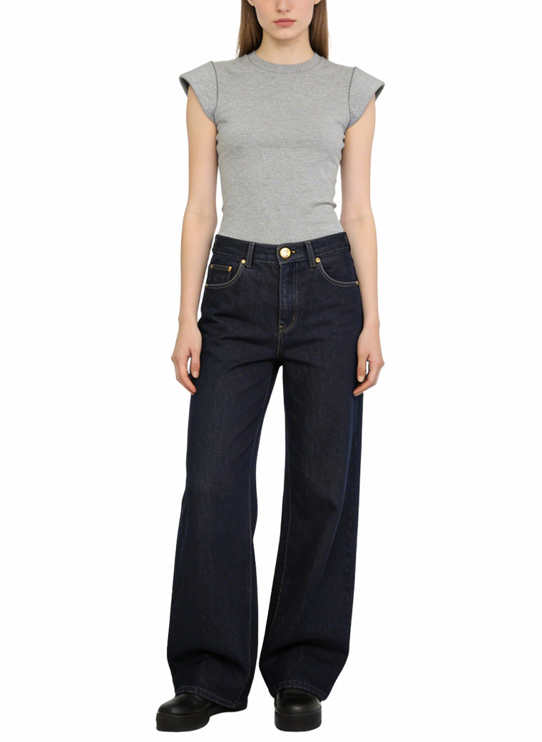 Women's Relaxed-fit High-waist Wide-leg Jeans