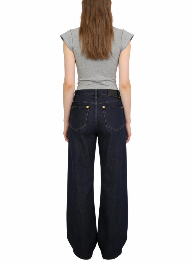 Women's Relaxed-fit High-waist Wide-leg Jeans