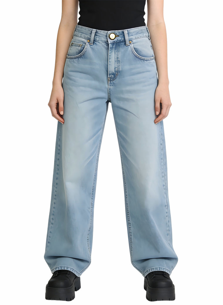 Women's Classic Stylish High-waist Straight-leg Jeans