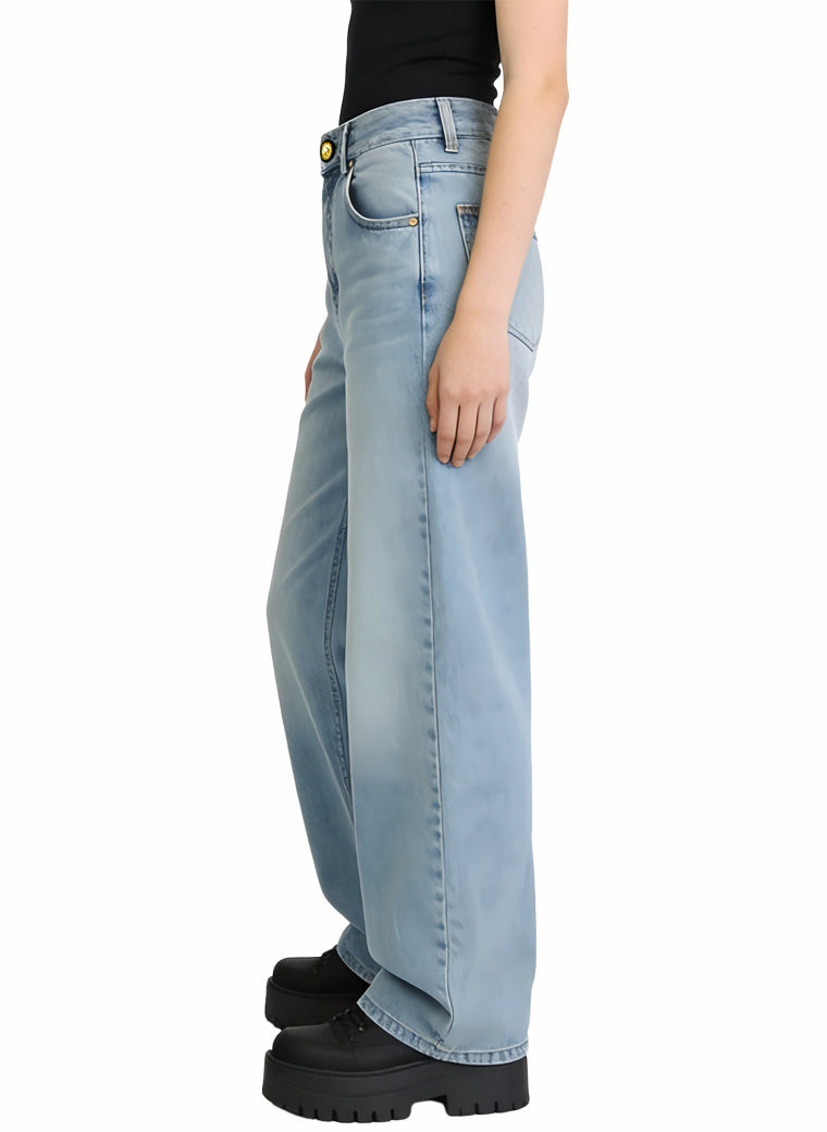 Women's Classic Stylish High-waist Straight-leg Jeans