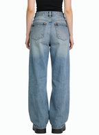 Women's Loose-fit High-waist Wide-leg Jeans