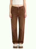Women's Minimalist High-waist Straight-leg Jeans