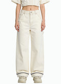 Women's Minimalist Comfortable Wide-leg Jeans
