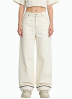 Women's Minimalist Comfortable Wide-leg Jeans