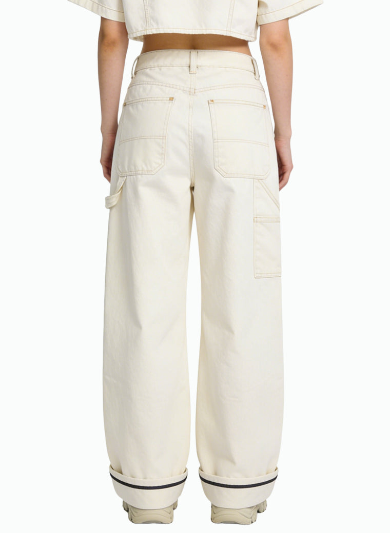 Women's Minimalist Comfortable Wide-leg Jeans