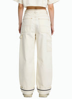 Women's Minimalist Comfortable Wide-leg Jeans