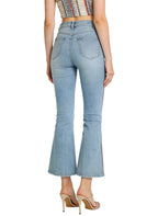 Women's Classic High-waist Cropped Flared Jeans
