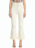 Women's High-waist Cropped Flared Jeans