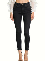 Women's High-waist Skinny Straight-leg Jeans