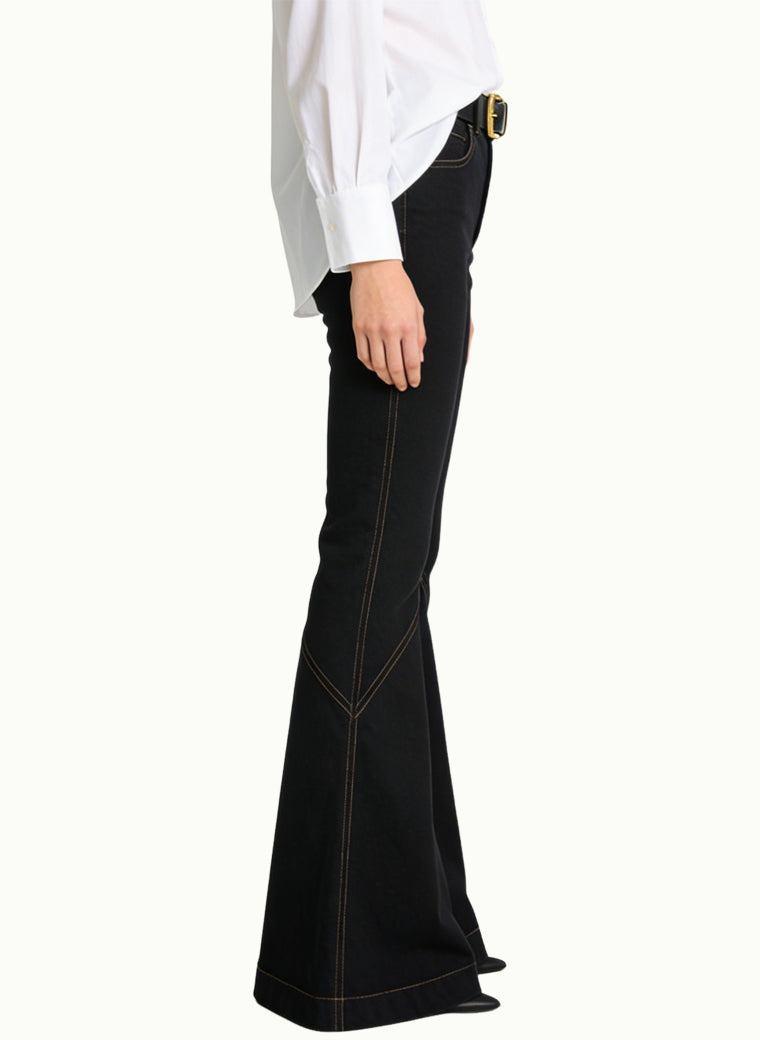 Women's  Minimalist Flared Wide-leg Jeans