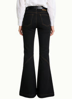 Women's  Minimalist Flared Wide-leg Jeans