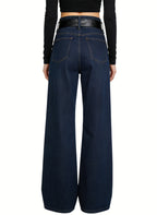 Women's Retro High-waist Flared Jeans