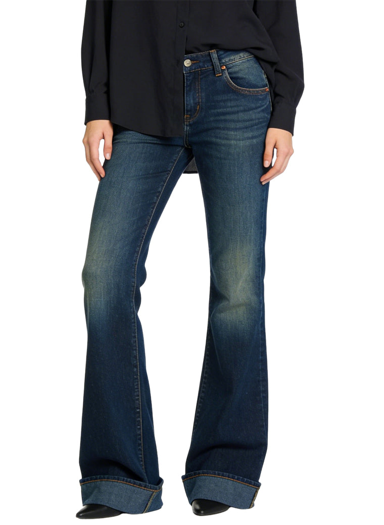 Women's Classic High-waist Wide-leg Jeans