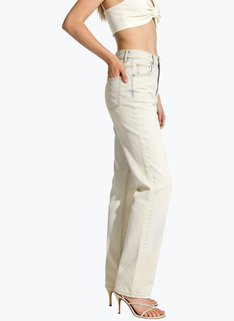 Women's Minimalist Stylish Straight-leg Jeans