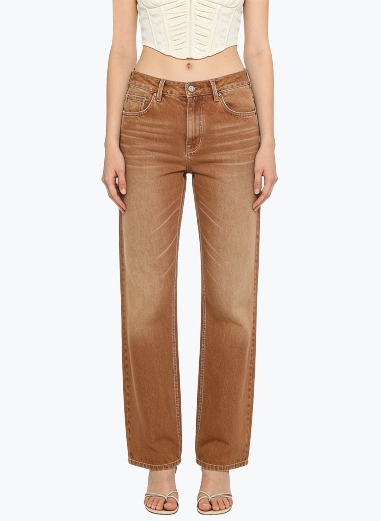 Women's Classic Stylish Straight-leg Jeans
