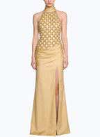 Sexy Halter Long Evening Prom Dress
