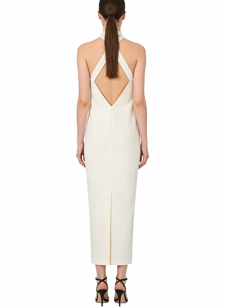 Elegant Bow Decor Long Temperament Dress