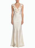 Premium V-Neck Mermaid Long Elegant Dress