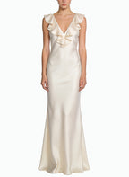 Premium V-Neck Mermaid Long Elegant Dress