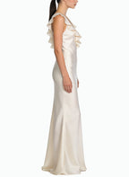 Premium V-Neck Mermaid Long Elegant Dress