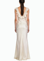 Premium V-Neck Mermaid Long Elegant Dress