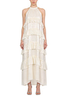 Asymmetric Hem Long Vacation Style Dress