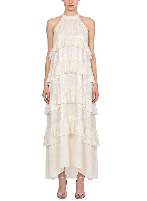 Asymmetric Hem Long Vacation Style Dress