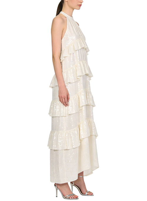 Asymmetric Hem Long Vacation Style Dress