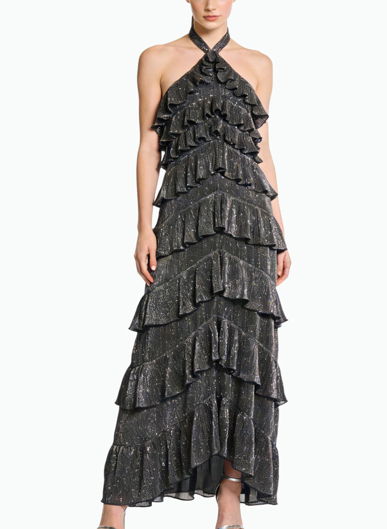 Fashion Halter Women's Long Formal Dress