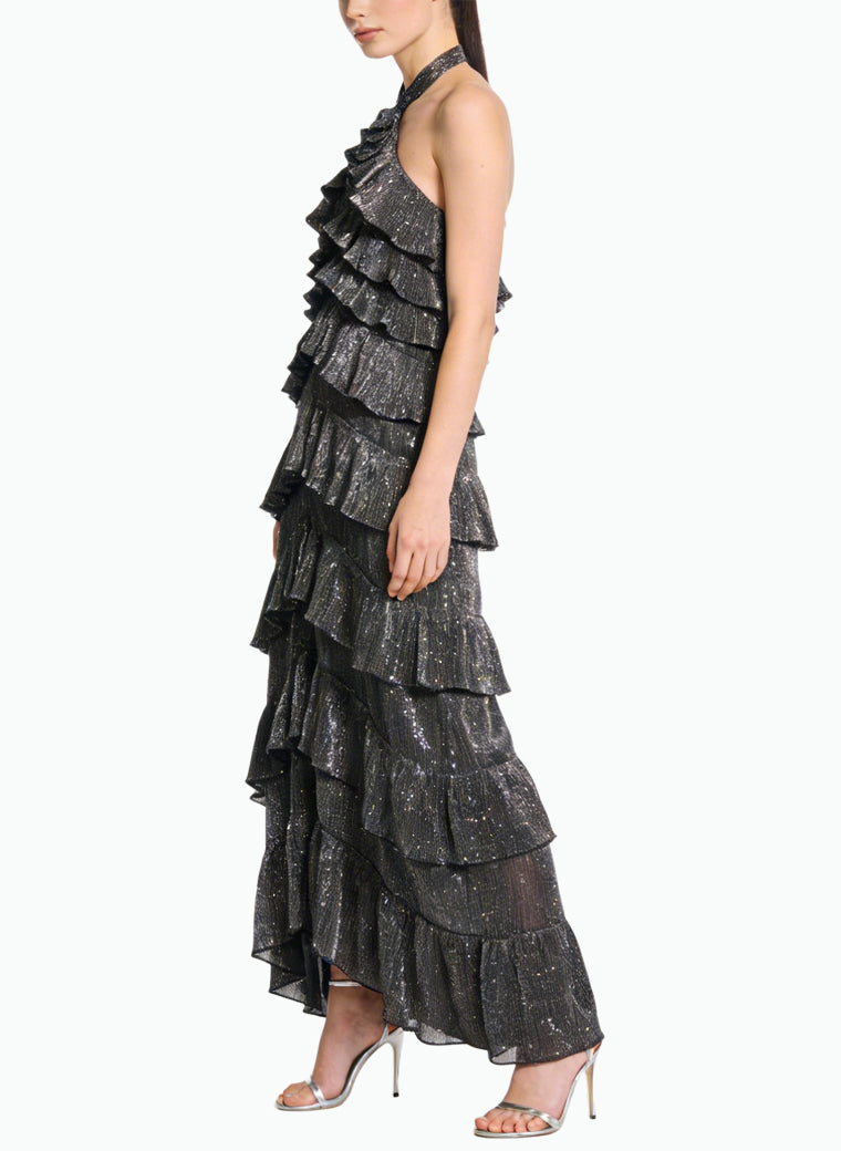 Fashion Halter Women's Long Formal Dress