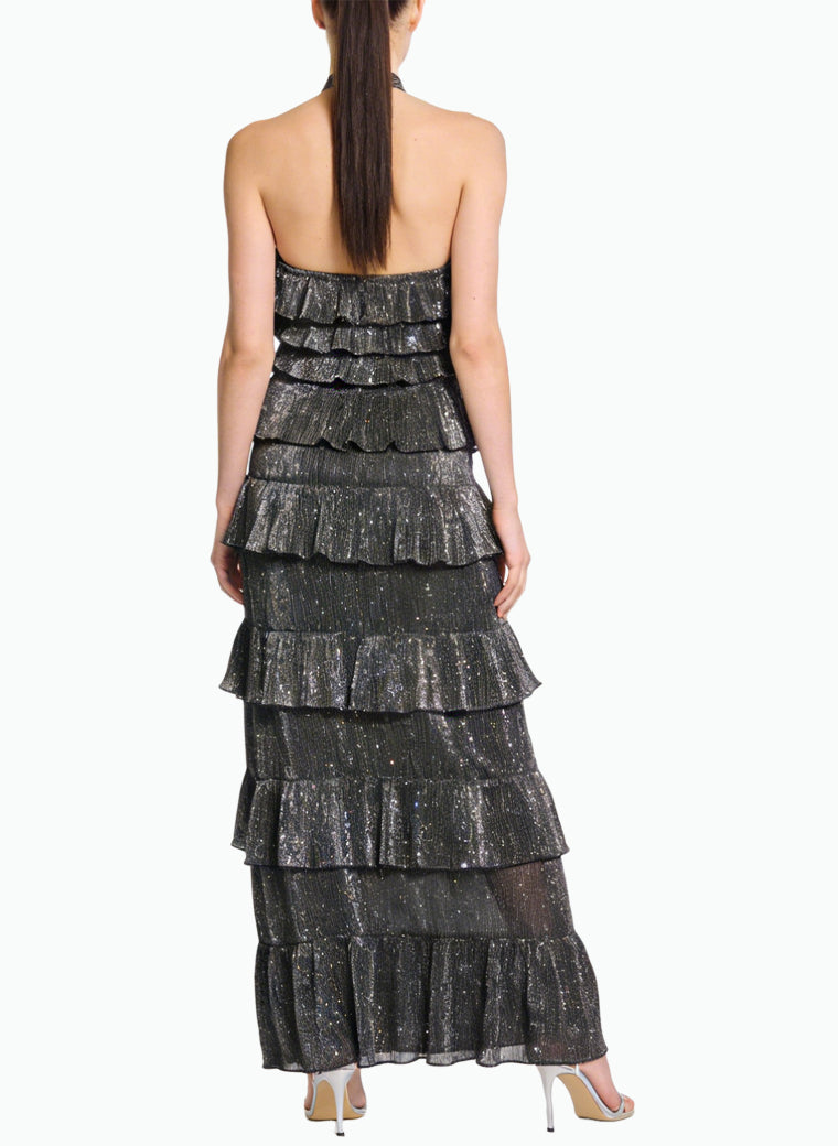 Fashion Halter Women's Long Formal Dress