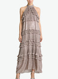 Luxury Halter Long Banquet Party Dress