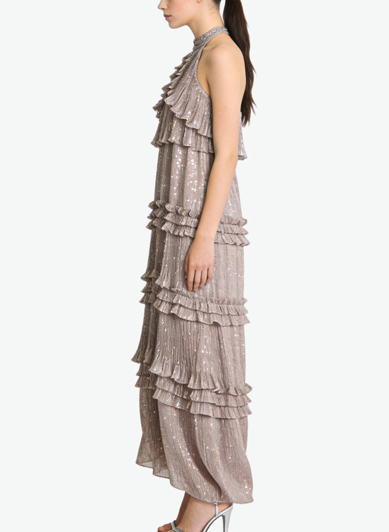 Luxury Halter Long Banquet Party Dress
