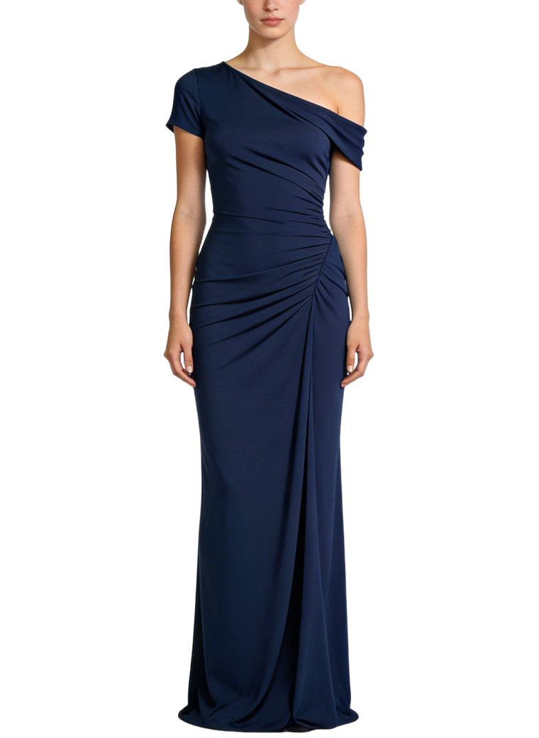 Elegant Asymmetrical Women's Long Dress