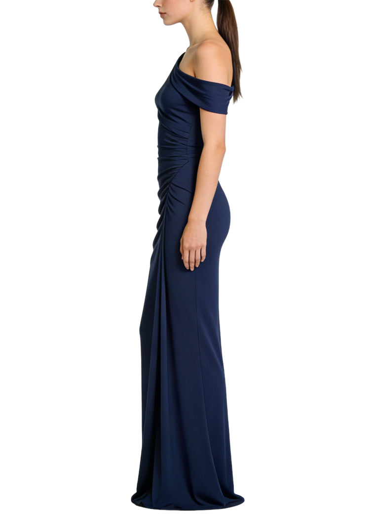 Elegant Asymmetrical Women's Long Dress