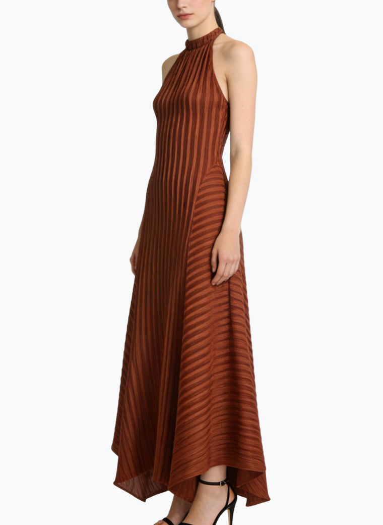 Halter Women's Long Design Sense Dress