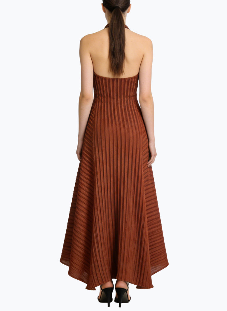 Halter Women's Long Design Sense Dress