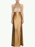 Elegant Halter Long Maxi Formal Dress