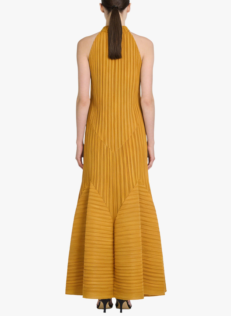 Retro Elegant Halter Long Maxi Dress